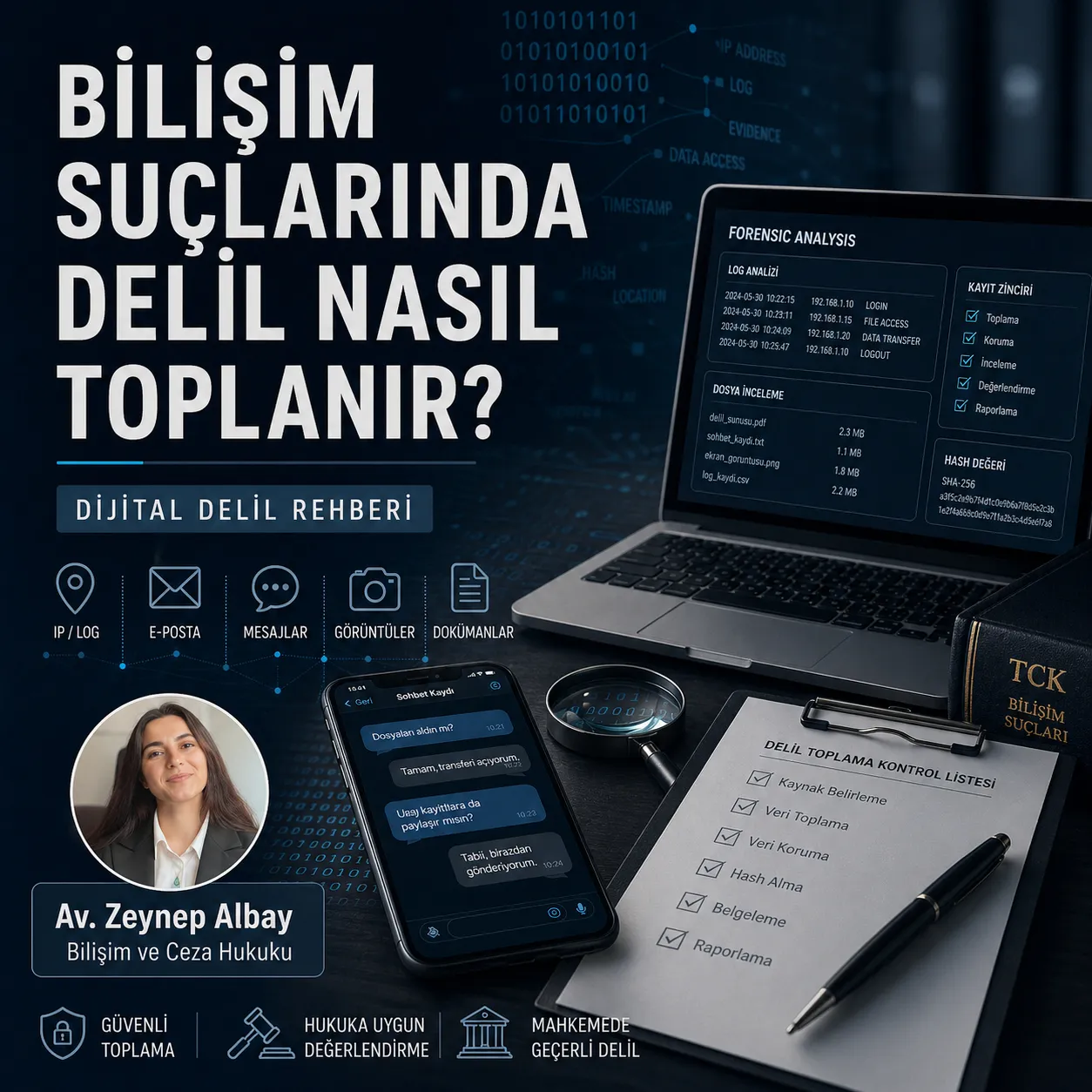 Bilişim Suçlarında Delil Nasıl Toplanır?