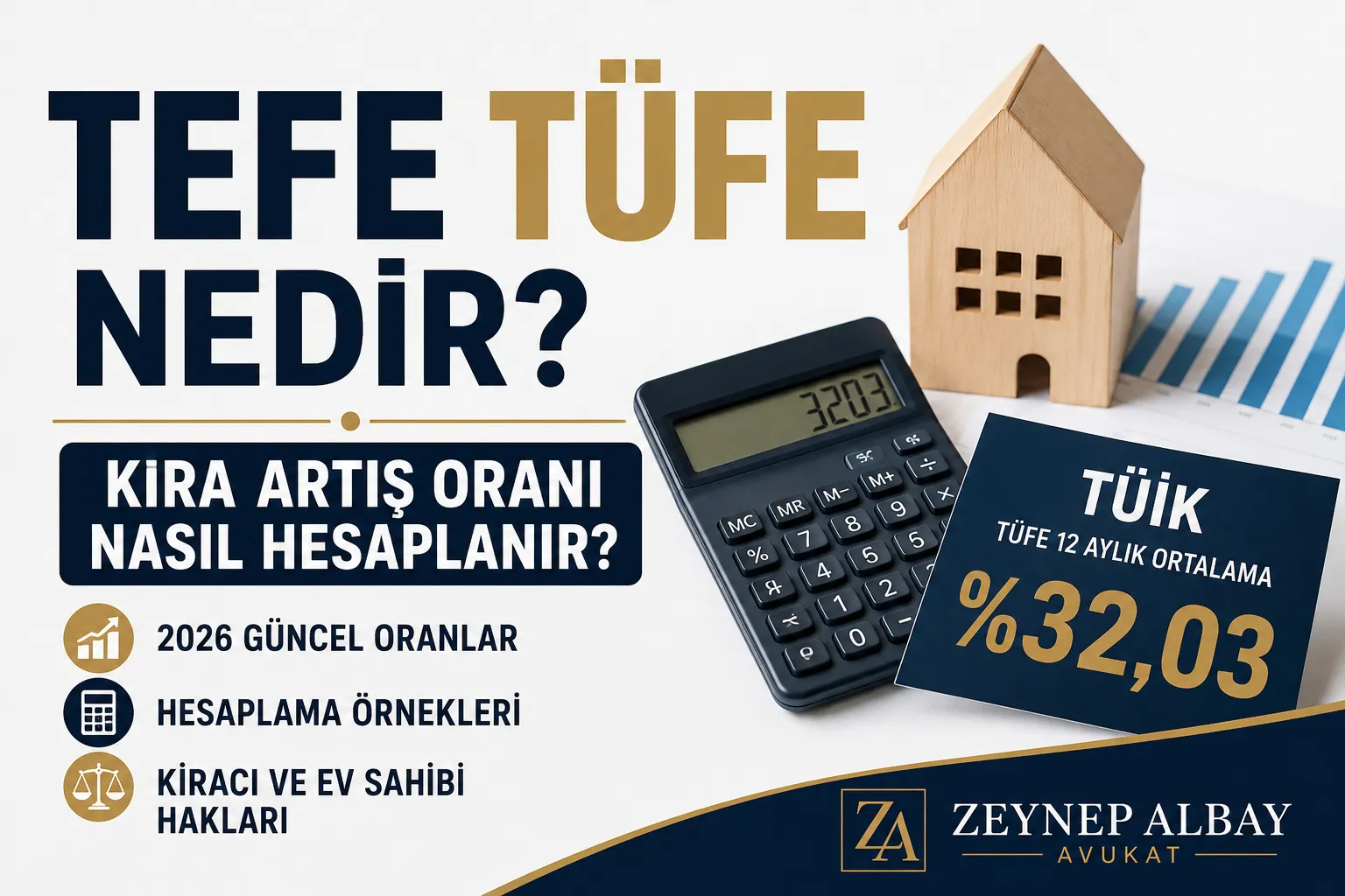 TEFE TÜFE Nedir? 2026 Kira Artış Oranı Nasıl Hesaplanır?