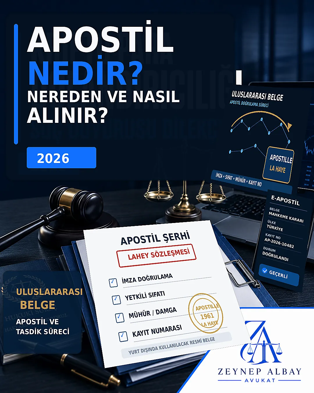 Apostil Nedir? Apostil Şerhi Nereden ve Nasıl Alınır?