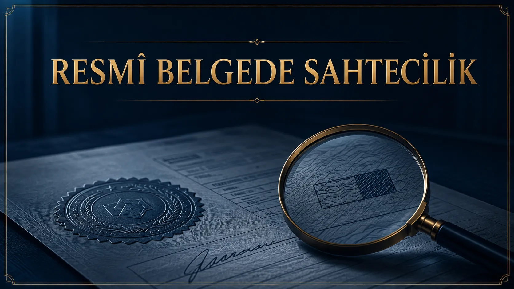 Resmî Belgede Sahtecilik Suçu ve Cezası: TCK 204 Rehberi