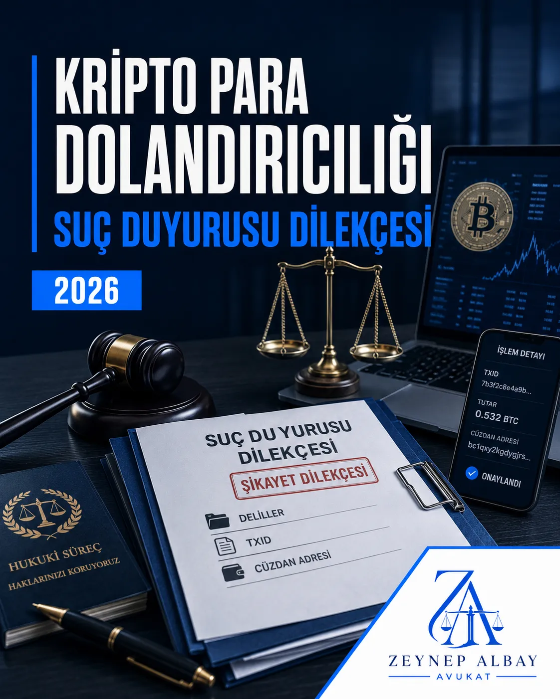 Kripto Para Dolandırıcılığı Suç Duyurusu Dilekçesi