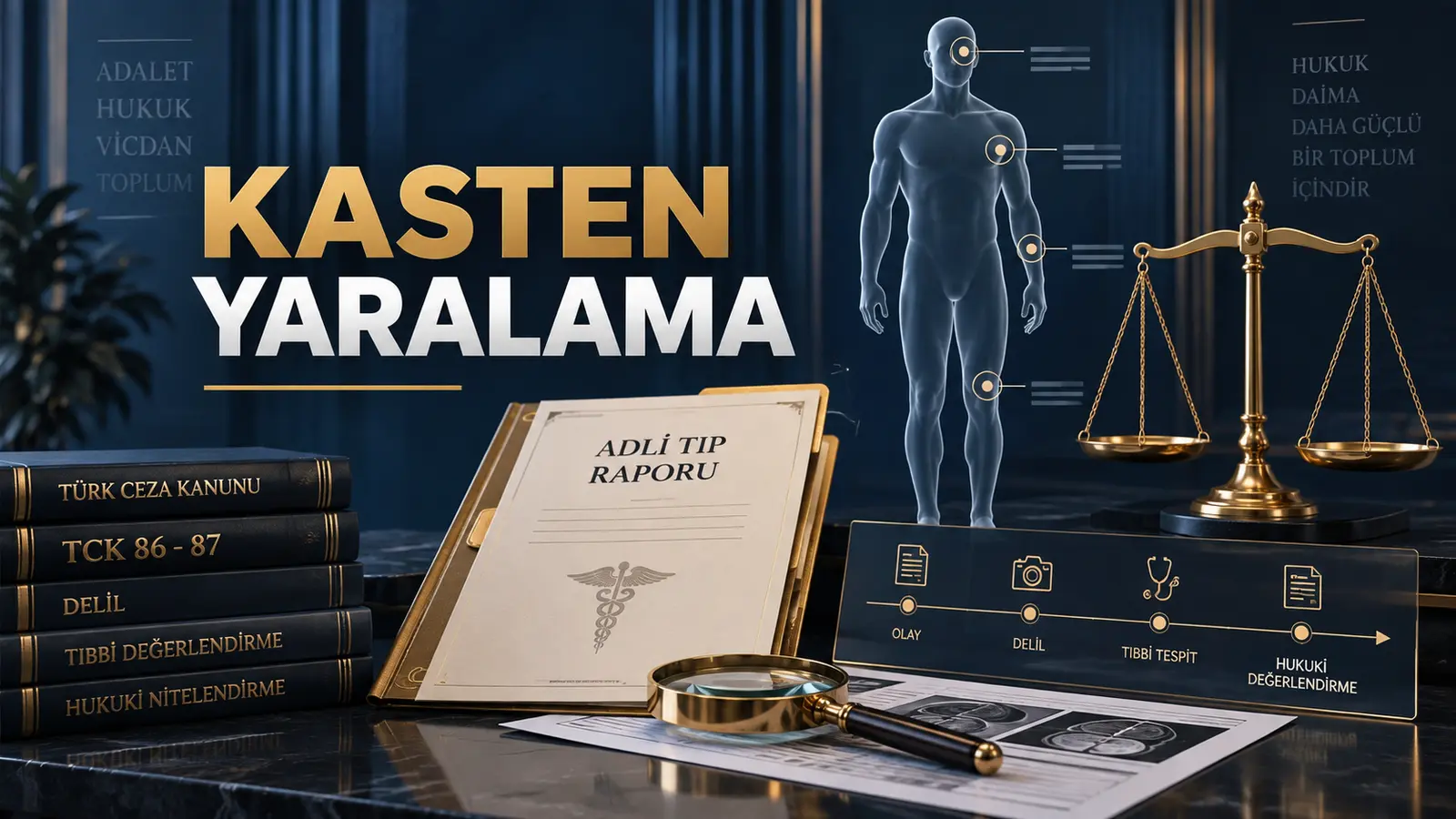 Kasten Yaralama Suçu ve Cezası – TCK 86-87