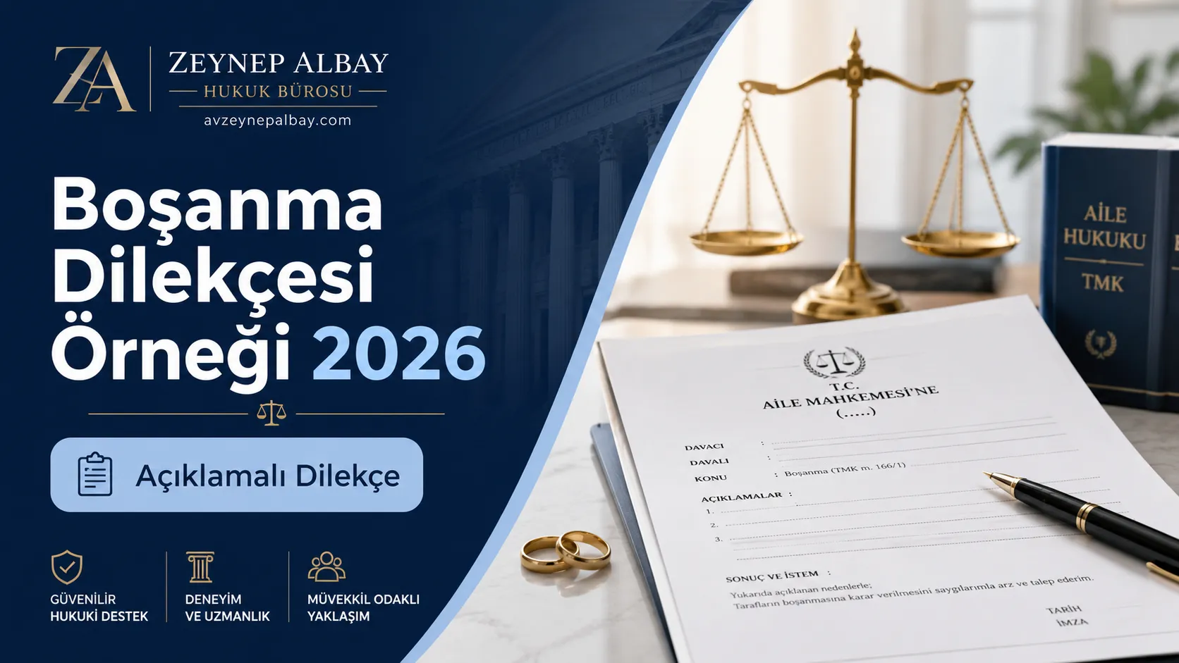 Boşanma Dilekçesi Örneği 2026