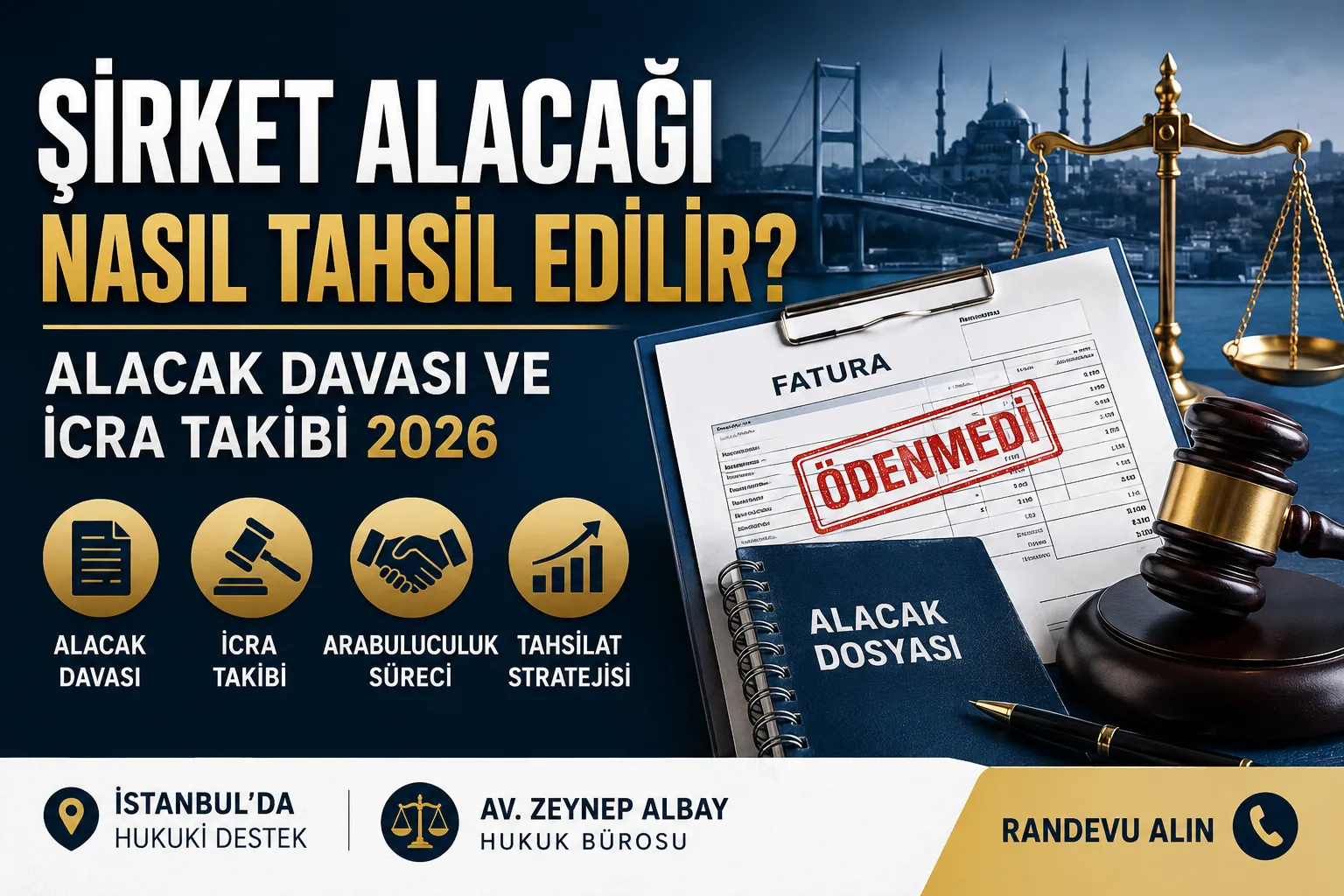 Şirket Alacağı Nasıl Tahsil Edilir? Alacak Davası ve İcra Takibi